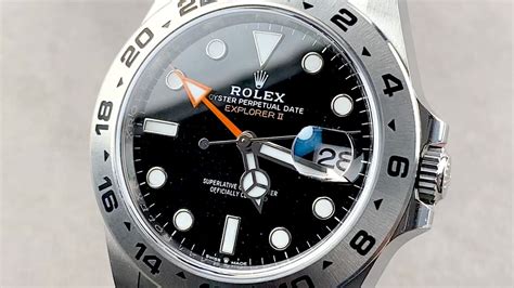 is the rolex explorer ii waterproof|2021 rolex explorer ii review.